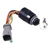JEENDA Ignition Switch 129572 with 2 Keys Compatible with Tracker
