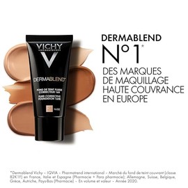 Vichy Dermablend smooth 35 sand 30ml base de maquillaje fluida de alta cobertura 35 SAND