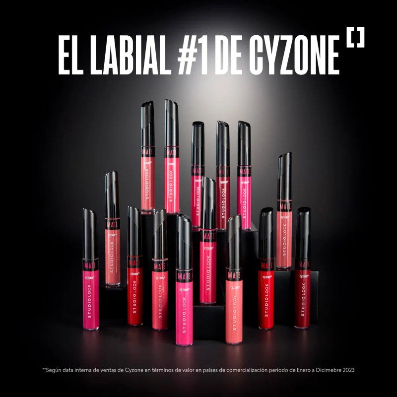 Cyzone Labial Mate Studio Look