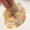 Gold Bangle Bracelets for Women Gold Stackable Bracelets Indian Bangles