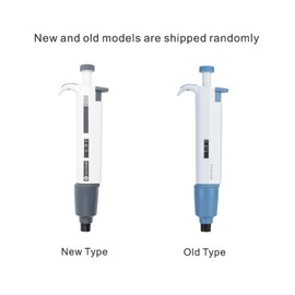 Pipeta Manual de Volumen, Micropipeta 1000-5000ul Micropipeta de Volumen Manual Ajustable M5000 para Laboratorio, , Pipetas de un Canal