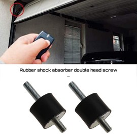 EMSea M8 30x25mm Rubber Shock Absorbers Anti-Vibration Isolator Mount Bobbin X4