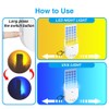 Flying Insect Trap Indoor Plug-in Bug Catcher Zapper Light with