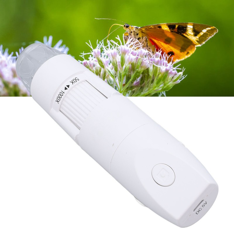 USB Microscope WIFI 1080P 1000X Magnification Manual Focus Wireless Digital