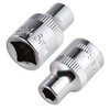 11-Piece 6mm Shallow Sockets, 3/8-Inch Drive, 6-Point, Corrosion Resistance, Compatible