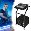 12U Adjustable DJ Stand Mixer Rack Music Show Equipment Rack