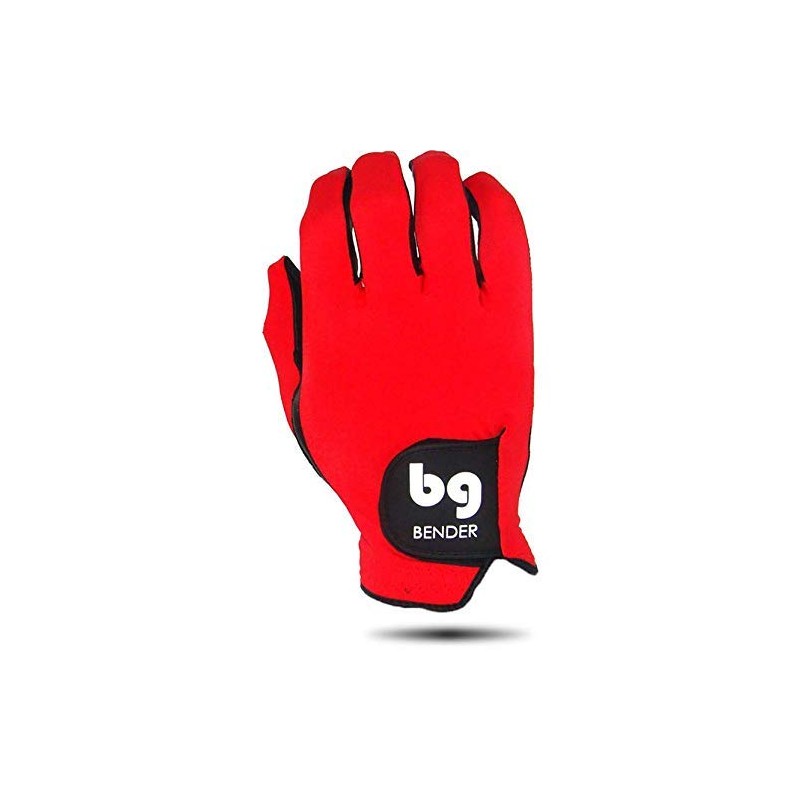 BG Bender Golf Glove | Wear On Right | (Red,