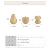 [High-quality Ceramic × Wood Grain Interior] Piggy Bank Money Bank
