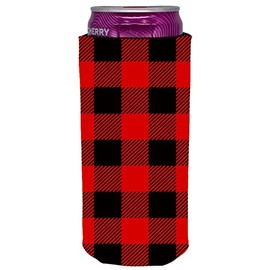 Buffalo Check Flannel Slim Can Coolie