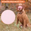 Coppthinktu Soft Dog Muzzle, Breathable Mesh Muzzle for Small Medium