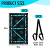 CHROMACRAFT 1 piece football training mat and 1 piece strap,