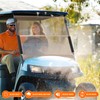 Nilight Golf Cart Windshield for Front Window Foldable Windproof UV