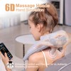 MASGRE Cordless Neck and Shoulder Massager with Heat – 6D