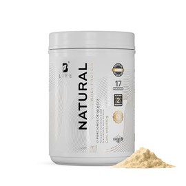 B Life Proteína Whey | Proteína de Suero de Leche Pura | WPC 80% | 510 gr con 17 Porciones | Natural Whey Protein.
