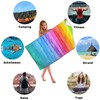 Zomer Beach Towel Large 90 x 180 cm Quick-Drying Microfibre
