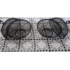 Metal Fruit Basket Decoration Worktop Fruit Bowl Design Grey Mesh