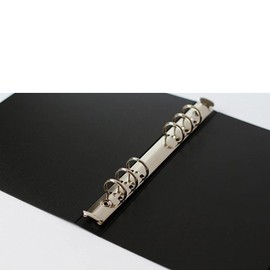 1 Pc 6 Holes Ring Binder Binder Cover A5 File Folders Document Holder with Tie Rope