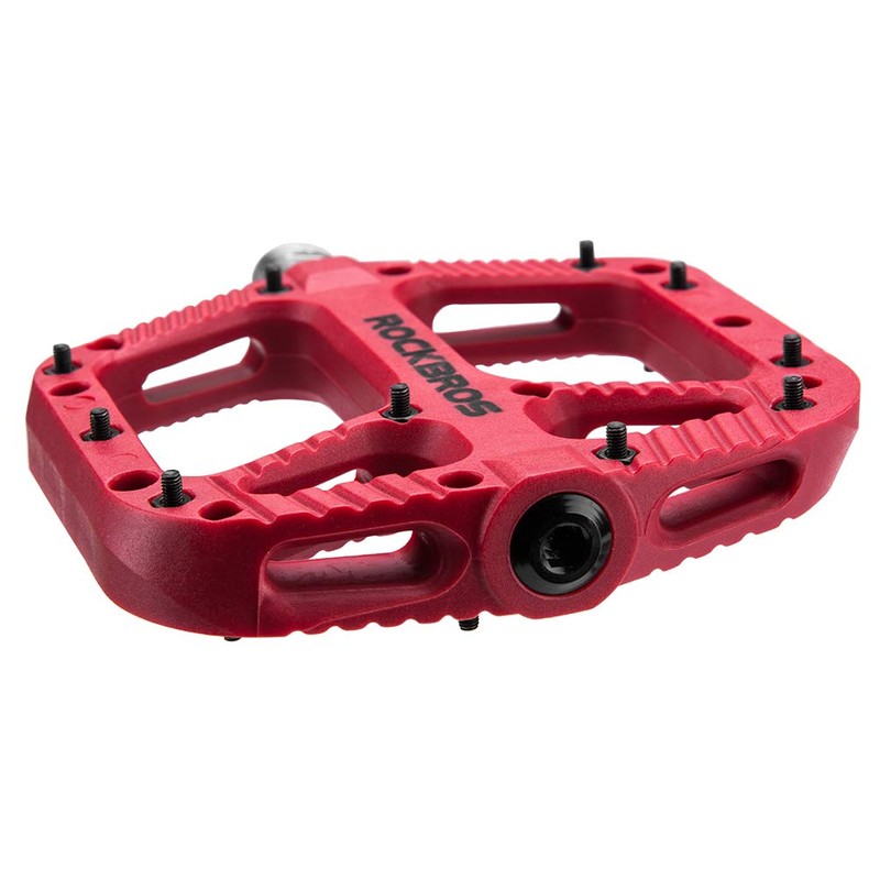 ROCKBROS Bicycle Pedals Road Mountain Bike Pedals 9/16 Nylon Fiber