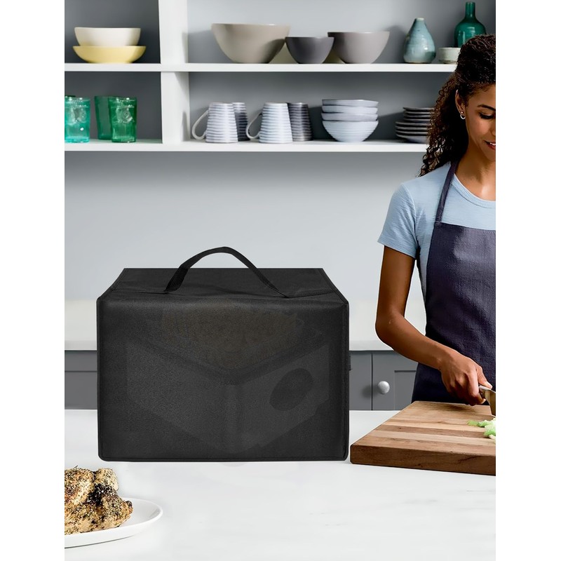 Deep Fryer Cover Heavy Duty Waterproof Heat Resistant Nylon Cover