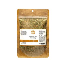 Savory Spice Jamaican Jerk Seasoning - Sweet & Spicy Jerk Dry Rub for Jerk Chicken, Steak, Pork & Shrimp | Use to Make Homemade Jerk Sauce or Jerk Marinade (1 Cup Bag - Net: 5.1 oz)