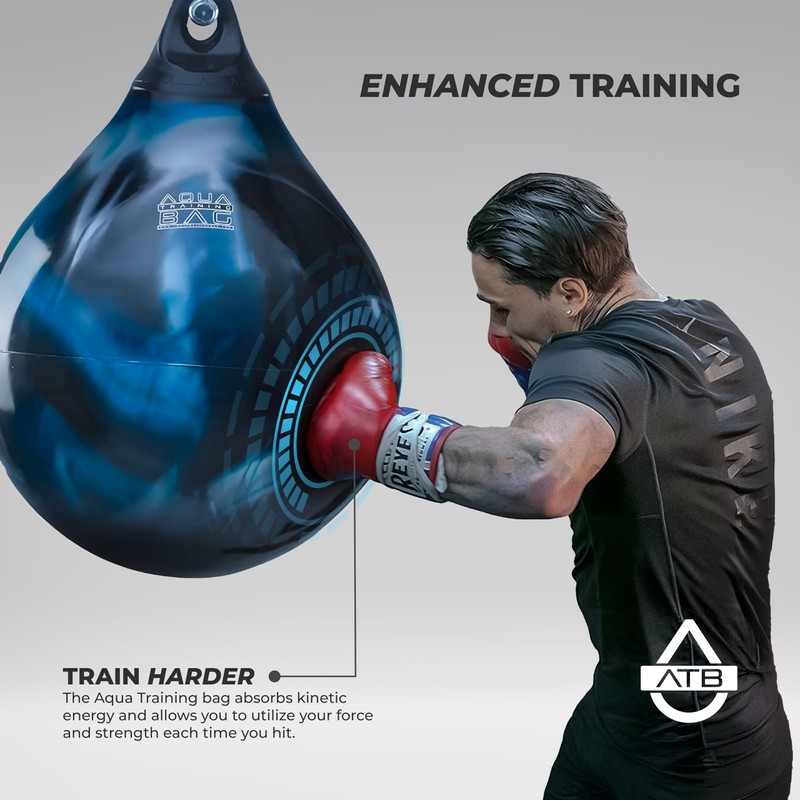 Aqua Training 75 lb. Punching Bag, 15" Water Filled Teardrop