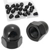 M8 Acorn Nuts 20PCS Black M8-1.25 304 Stainless Steel(18-8) Acorn