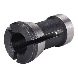 Yakamoz 3PCS Die Grinder Collet Chuck Adapter, Engraving Trimming Machine Converter Chuck Head Size 6mm & 6.35mm & 8mm for Engraving and Woodworking