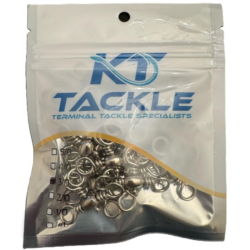 KT Tackle Sea fishing 3 way swivels 4 sizes avaliable