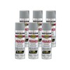 Rust-Oleum 7582838-6PK Professional Primer Spray, 15 Oz, Flat Gray, 6