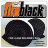 FireBlack 125 Black Nomex Self Stick Replacement for Big Green