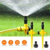 Magik 4~8Pc Multifunction Adjustable Sprinkler 360° Rotation Auto Irrigation System
