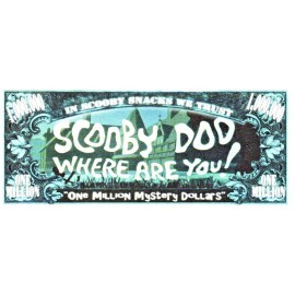 Scooby Doo Million Dollar Novelty Banknote as pictured.