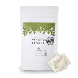 JUJUBODY モリンガ茶 無添加 モリンガ100％ 無農薬 未焙煎 ノンカフェイン モリンガティー ガーナ産【奇跡のモリンガ著者監修】 (12パック)