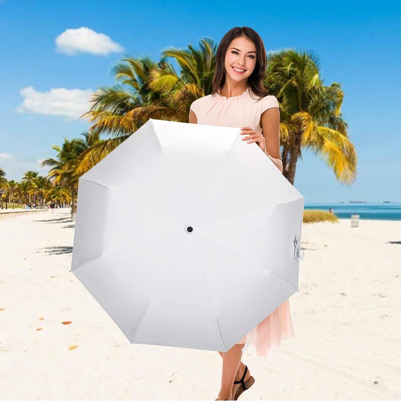 Cuby UV Sun Umbrella Compact Folding Travel Umbrella Auto Open