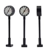 LQS62 3pcs Model Railway HO Scale 1:87 Lights Platform Clock