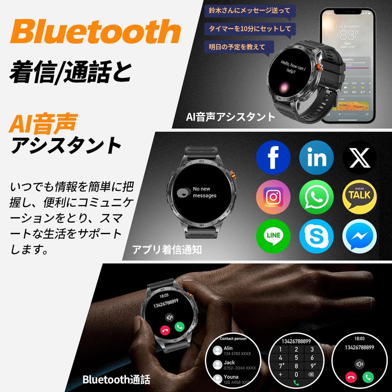 Smart Watch 【2025 New Arrival 1.75 inch AMOLED Large Screen
