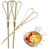 Cocktail Sticks Toothpicks Party Supplies Bamboo Picks Knot Skewers Toothpicks