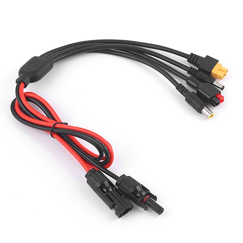 Solar Panel Extension Cable 4 in 1 DC5521 7909 XT60