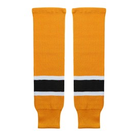 EALER HSK Series - Calcetines de hockey de punto de varios colores para jóvenes a mayores, #015yellow, 16-18