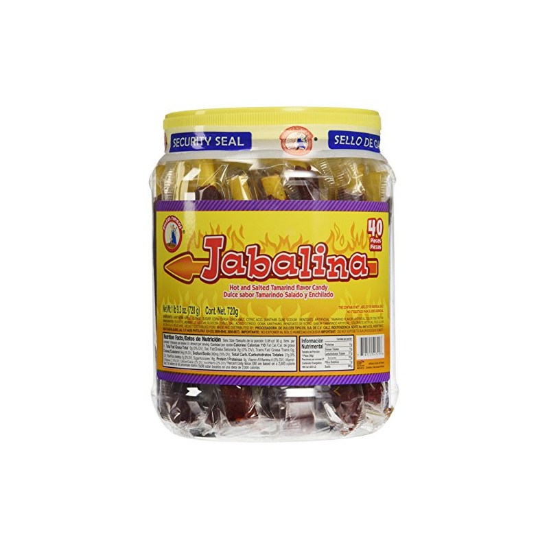 Jabalina Hot and Salted Tamrind Flavor Candy