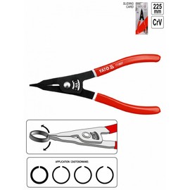 YATO Snap Ring Pliers for Circlips Spreader Pliers Circlip Pliers Clamping Clamps