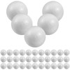 Healifty Pack of 50 Styrofoam Balls Craft Foam Balls for