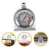 KONTONTY 2Pcs Stainless Steel Oven Thermometers Dual Scale High Temperature