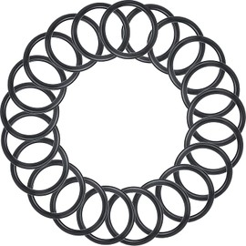 Bumper Quick Release Bands, Mellbree 20-Pack Replacement Quick Release Rubber Bands O Rings Bumper Fasteners Washers for Car Bumper