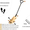 Unisex Pair of Professional Boot Stretcher Widener Shoe Stretcher,Wooden Cowboy
