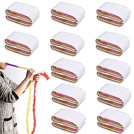 Dong Huang 12pcs Funny Mouth Coils Vomit Paper, Multicolor Stage Magic Tricks Accessories Gimmick Illusion Magic Paper Props for Adults