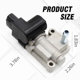 Idle Air Control Valve IACV 16022-P8A-A01 with Gasket Idle Control Valve Replacement for Honda CRV Odyssey Pilot Accord Acura TL CL MDX Replace# 16022-P8A-A02 16022-P8A-A03