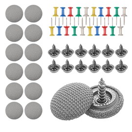 160Pcs Car Roof Headliner Repair Button, Car Headliner Rivets Retainer, Auto Roof Snap Rivets Retainer, Universal Car Roof Repair Kit, Car Interior Ceiling Repair Retainer for Trucks Cars Buses