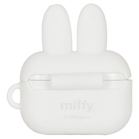 Gourmandise MF-367WH Silicone Case for Miffy AirPods Pro (2nd Generation), AirPods Pro, Face