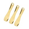 Minkissy Pack of 3 Cream Spatula Cosmetic Spatula Metal Face